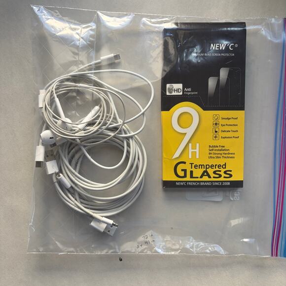 Apple Other - iPhone 12  Accessory Bundle Charging Lightning Cords Screen Protector Headphones